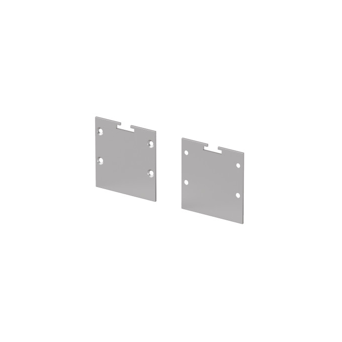 Комплект заглушек (для профиля 72×36) 2 шт., MAYTONI ALM-7236T-S-EC 642083
