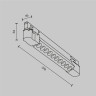 Трековый светильник MAYTONI POINTS TR195-3-10W2.7K-M-W